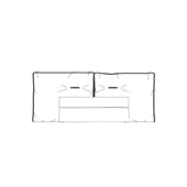 Loden Bed - Wide Headboard - Queen