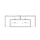 Loden Bed - Wide Headboard - King