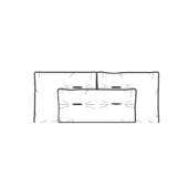 Loden Bed - Wide Headboard - Queen