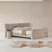 Loden Bed with Footboard