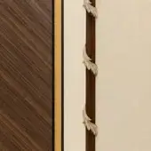 Maple, Canaletto Walnut and Érable background, Inlay in Rosewood, Pearwood and Walnut