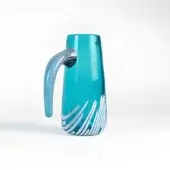 Cass Green & White Decor - Pitcher