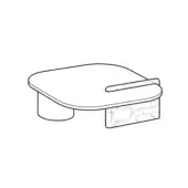 Square Top / Marble Insert - Petra Coffee Table