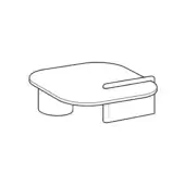 Square Top / Wooden Insert - Petra Coffee Table