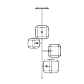Hyperion Ceiling Lamp - Size A