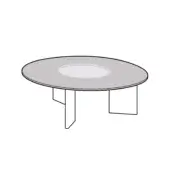 Round Glass Top - Cosmos