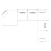 Hatton Sectional – Comp 3 - DX