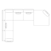 Hatton Sectional - Comp 3 - SX
