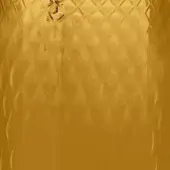 Artistic Decorated Balloton Glass - Amber