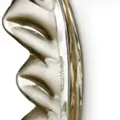 Clear & Gold - Angel Vase