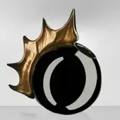 Black & Gold - Apollo Vase