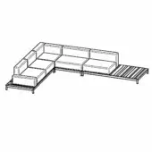 Composition F - Barcode Sectional