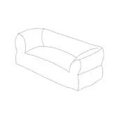 2-seater - Puffone Sofa