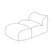 Size A - Puffone Lounger