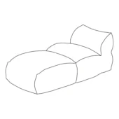 Size B - Puffone Lounger