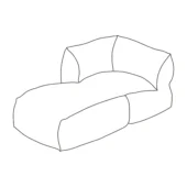 Size C - Puffone Lounger