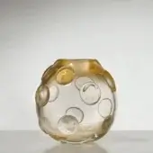 Low Bottoni-Transparent-Gold