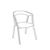 Compas Indoor - Armchair