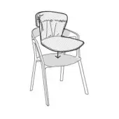 Compas Indoor - Compas removable cushion