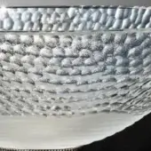 Glossy Balls - Satin Wave - Oval Centerpiece with Base