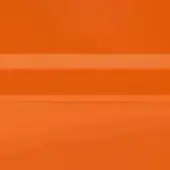 Pure Orange Glossy Metal