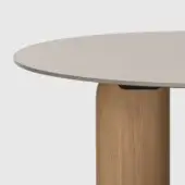 Kristalia Mdf textured lacquered Sand grey
