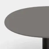 Kristalia Mdf with Fenix-NTM layer Londo ngrey 0718 with matching painted edge