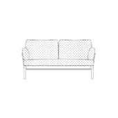 AluAlu Sofa - 2 Seater