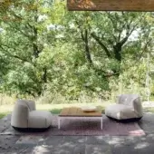Be-Easy Slatted Outdoor Side Table