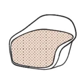 Elephantino Armchair - Bucket Armchair Shell (Recycled polypropylene, partial upholstered body)