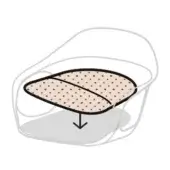Elephantino Armchair - LIPS-S removable cushion