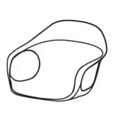 Elephantino Armchair - Bucket Armchair Shell