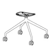 Elephantino - Trestle with wheels
