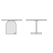 Size B - Nova Side Table