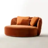 Drapé Round Daybed