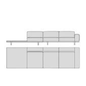 Argo Composition B - Right Armrest & Left Table