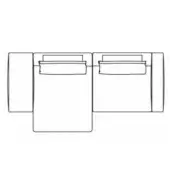 Gibson Modular Sofa - Size A | Chaise Lounge Right side (when sitting)