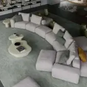 Gibson Curved Sectional