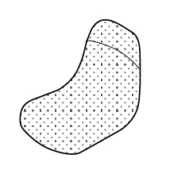 Elephantino Chair - Fully upholstered body (not removable cover)