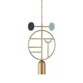 Configuration D - Brass & Lacquered Dots