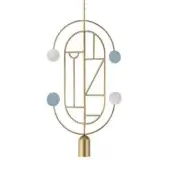 Configuration G - Brass & Lacquered Dots