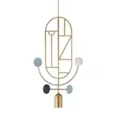 Configuration H - Brass & Lacquered Dots