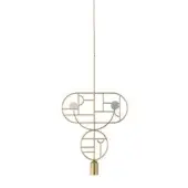 Configuration A - Brass & Lacquered Dots
