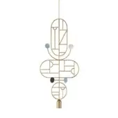 Configuration E - Brass & Lacquered Dots