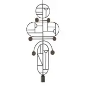Configuration F - Graphite & Walnut Dots