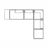 Itaca Sectional - Composition 2