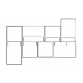 Itaca Sectional - Composition 3