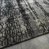 Distinguished Cattelan Italia Mumbai rug crafted in cotton and chenille with subtle relief and matte finish
