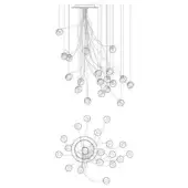 Bocci Suspension Canopies 118.19