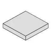 Kristalia Top Edge Dekon® by Cosentino 3/8 inches thick